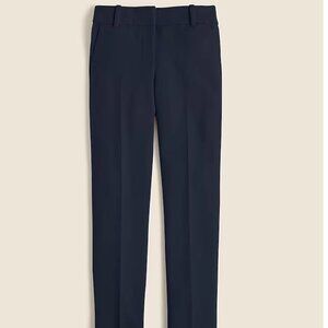 J. Crew Blue Cameron Four-Season Slim Cropped Pants Size 0